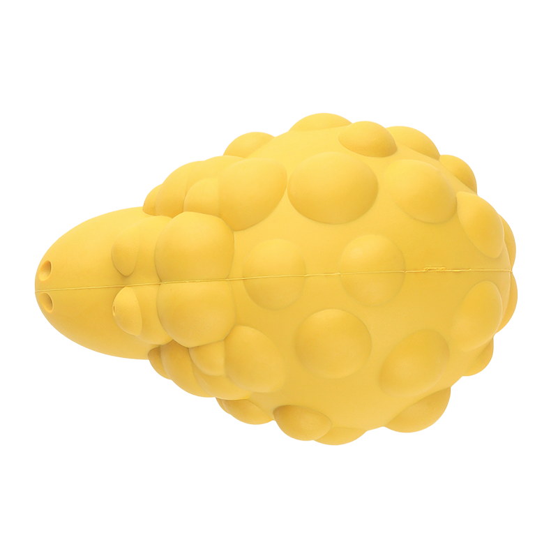 Jouet en forme de mouton dents propres à mâcher chien jouet pour animaux de compagnie beau caoutchouc grinçant fabricant de jouets en gros produits personnalisés